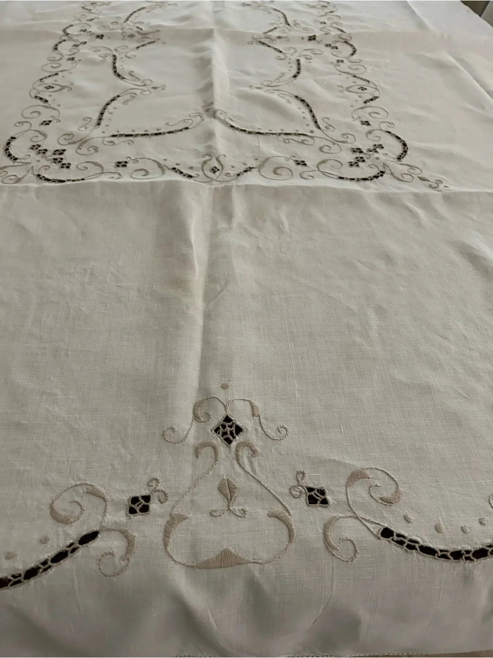 VTG Handmade Tablecloth 68